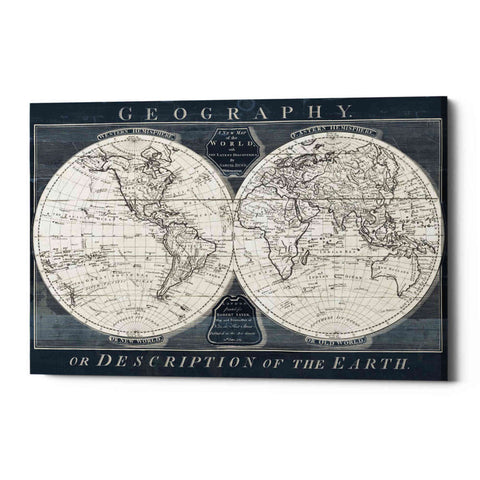 Image of 'Old World Globe' by Wild Apple Portfolio, Canvas Wall Art