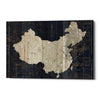 'Old World Map China' by Wild Apple Portfolio, Canvas Wall Art