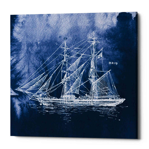 Image of 'Sailing Ships IV' by Wild Apple Portfolio, Canvas Wall Art