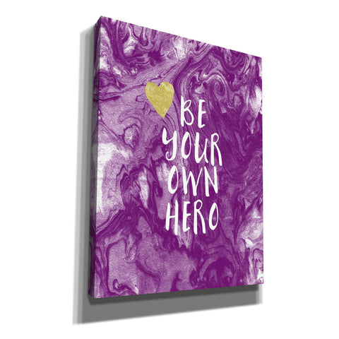 Image of 'Be Your Own Hero' by Linda Woods, Canvas Wall Art