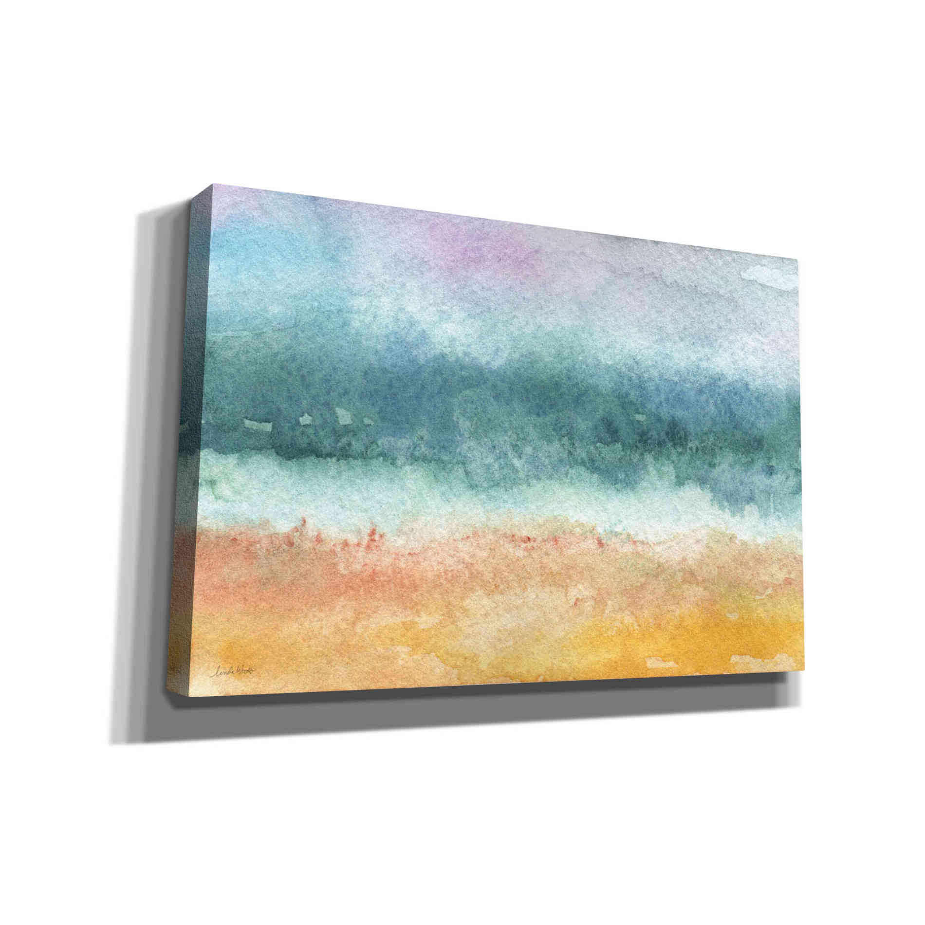 'Beach' by Linda Woods, Canvas Wall Art