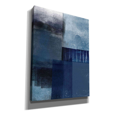 Image of 'Blue Abstract I' by Linda Woods, Canvas Wall Art