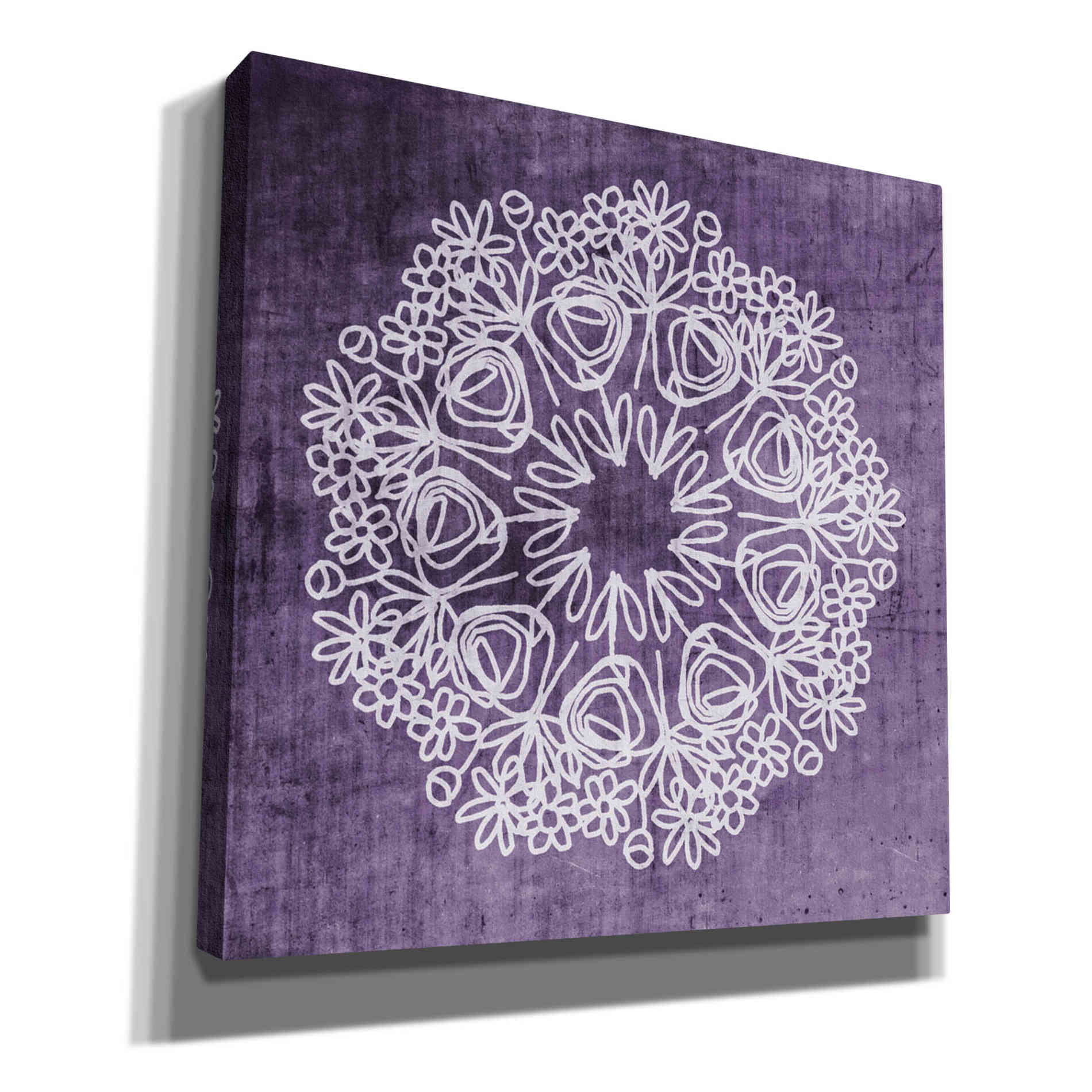 'Boho Glow Mandala II' by Linda Woods, Canvas Wall Art