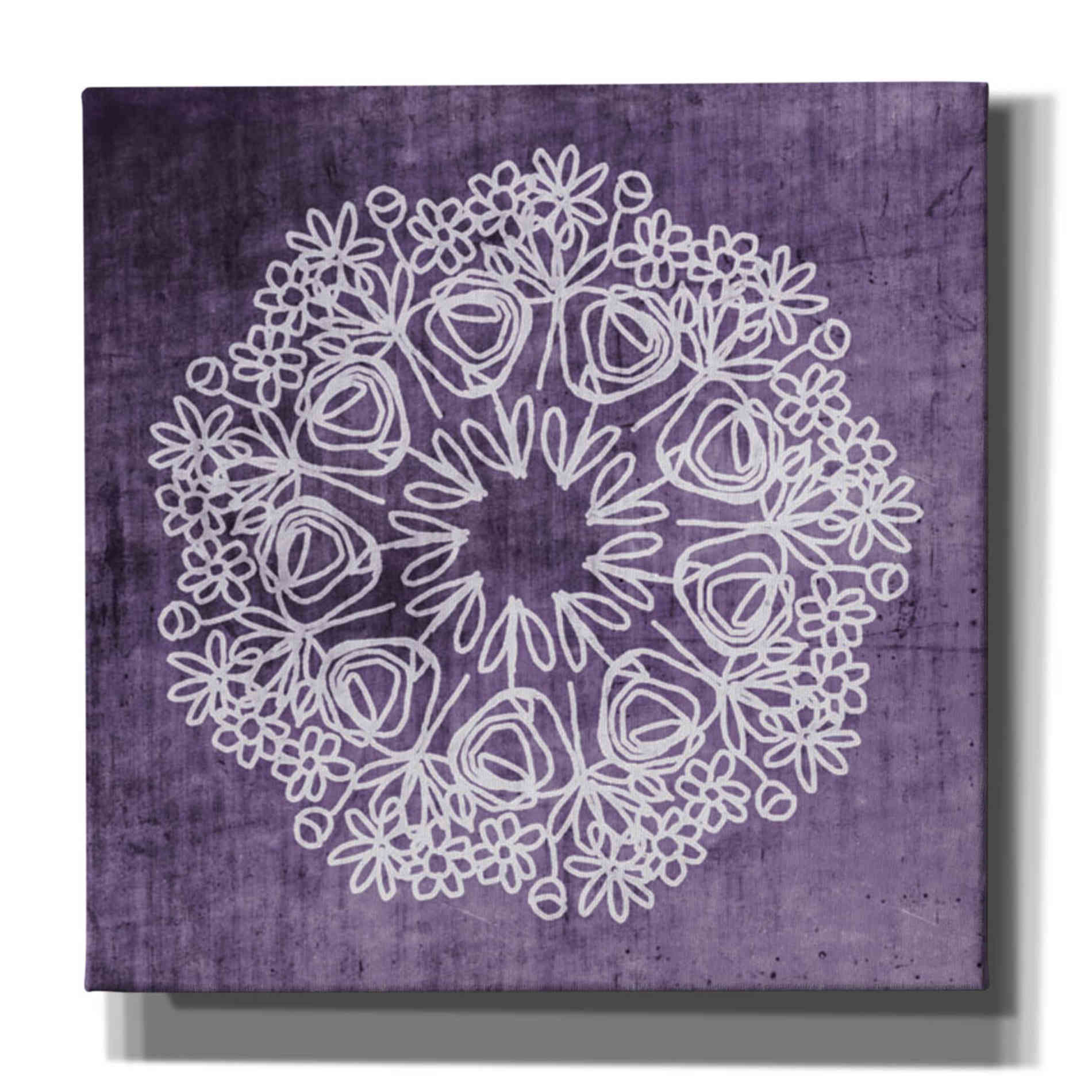 'Boho Glow Mandala II' by Linda Woods, Canvas Wall Art