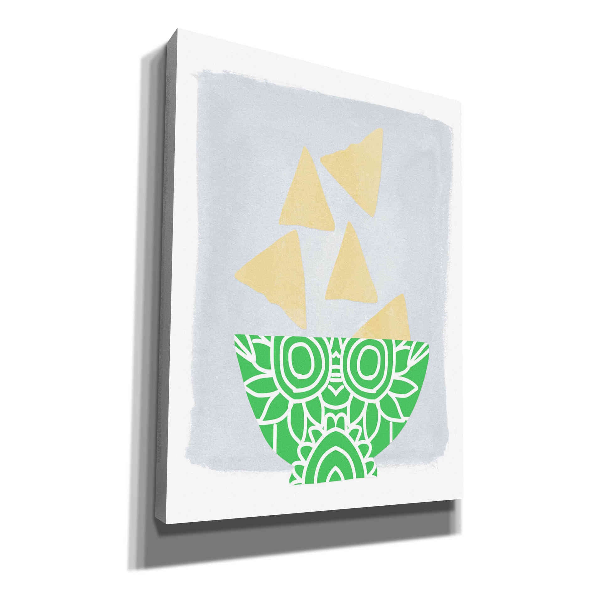 'Bowl of Chips' by Linda Woods, Canvas Wall Art