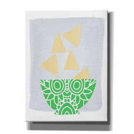 'Bowl of Chips' by Linda Woods, Canvas Wall Art