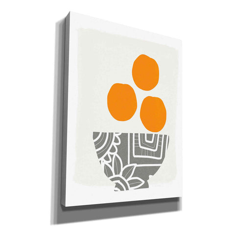 Image of 'Bowl of Oranges' by Linda Woods, Canvas Wall Art