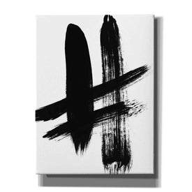 'Brushstrokes V' by Linda Woods, Canvas Wall Art