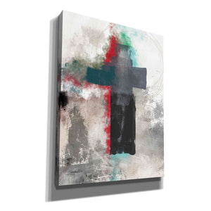 'Contemporary Cross' by Linda Woods, Canvas Wall Art