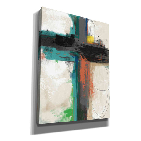 Image of 'Contemporary Cross II' by Linda Woods, Canvas Wall Art