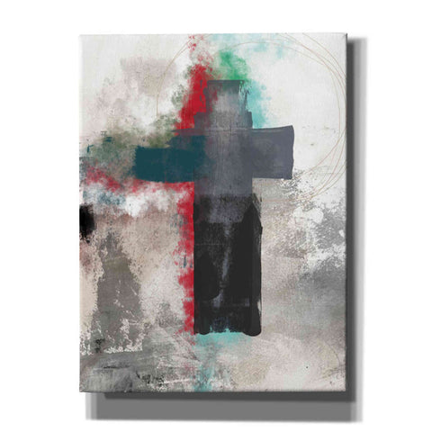 Image of 'Contemporary Cross' by Linda Woods, Canvas Wall Art