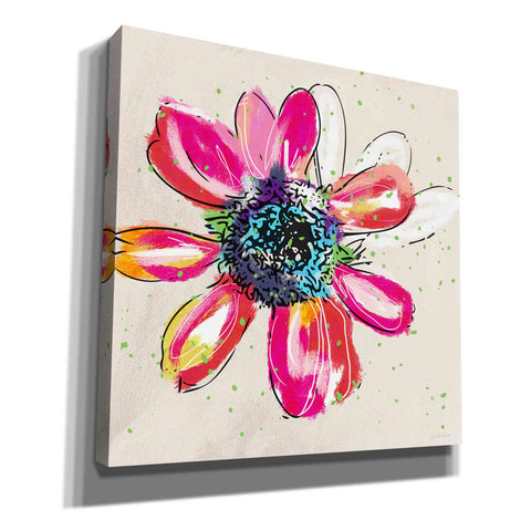 Image of 'Colorful Daisy' by Linda Woods, Canvas Wall Art