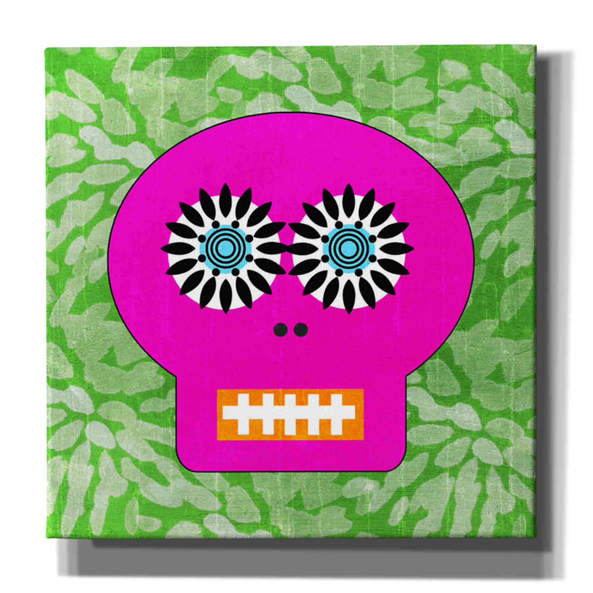 'Day Of The Dead II' by Linda Woods, Canvas Wall Art