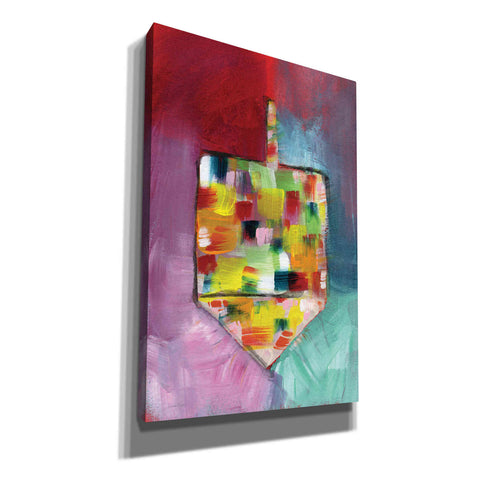Image of 'Dreidel of Many Colors' by Linda Woods, Canvas Wall Art