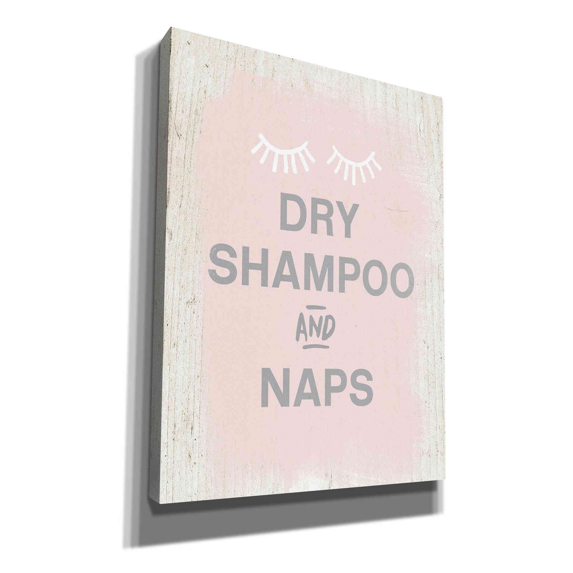 'Dry Shampoo And Naps' by Linda Woods, Canvas Wall Art