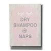 'Dry Shampoo And Naps' by Linda Woods, Canvas Wall Art