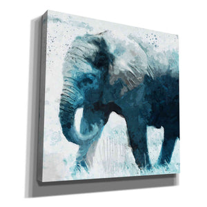 'Elephant' by Linda Woods, Canvas Wall Art