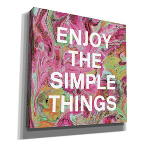 'Enjoy The Simple Things' by Linda Woods, Canvas Wall Art