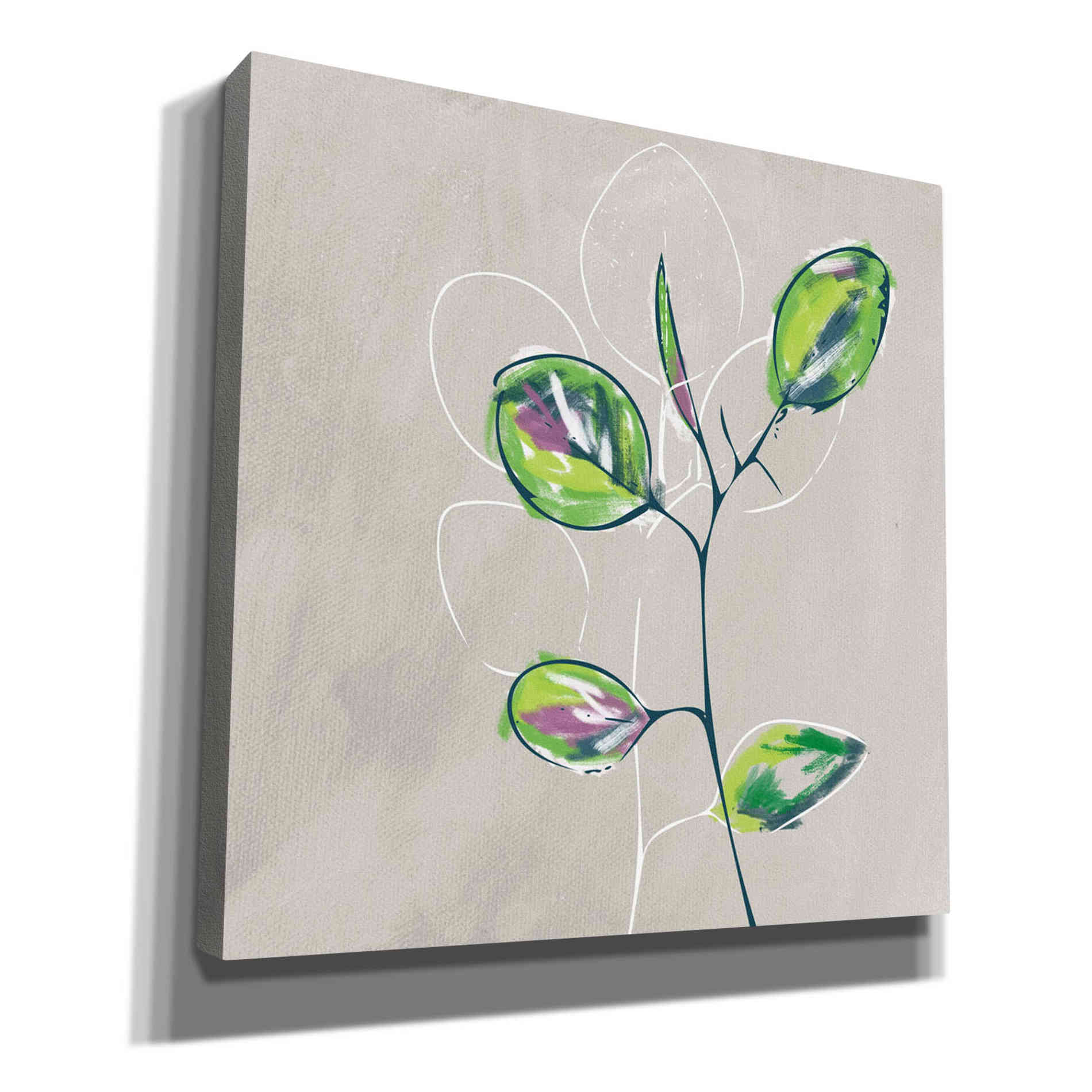 'Eucalyptus on Sand' by Linda Woods, Canvas Wall Art