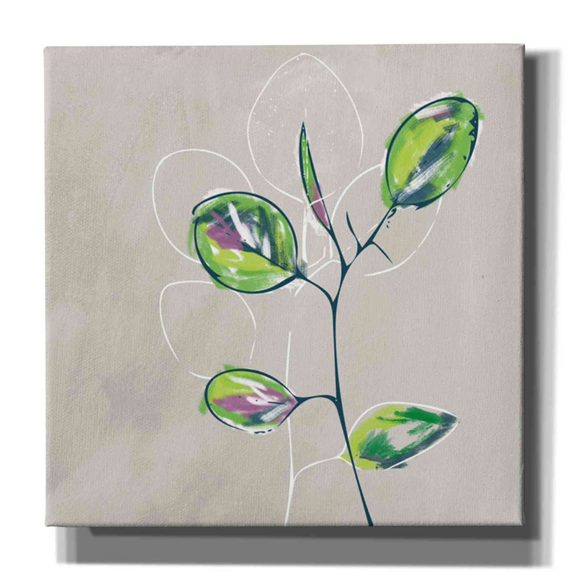 'Eucalyptus on Sand' by Linda Woods, Canvas Wall Art