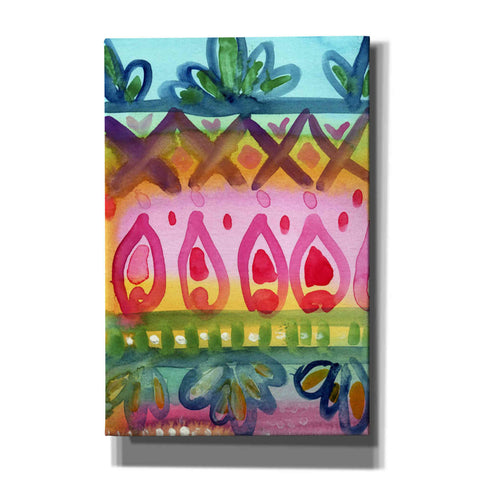 Image of 'Fiesta Iv' by Linda Woods, Canvas Wall Art