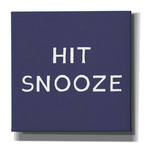 Image of 'Hit Snooze' by Linda Woods, Canvas Wall Art