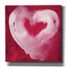 'Hot Pink Heart' by Linda Woods, Canvas Wall Art