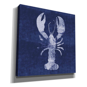 'Indigo Lobster' by Linda Woods, Canvas Wall Art
