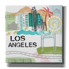 'Los Angeles' by Linda Woods, Canvas Wall Art