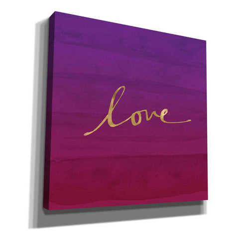 Image of 'Love' by Linda Woods, Canvas Wall Art