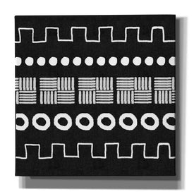 'Mud Cloth IV' by Linda Woods, Canvas Wall Art