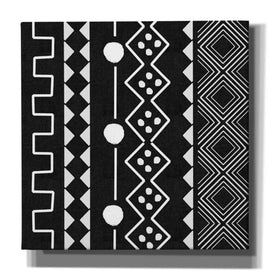 'Mud Cloth V' by Linda Woods, Canvas Wall Art