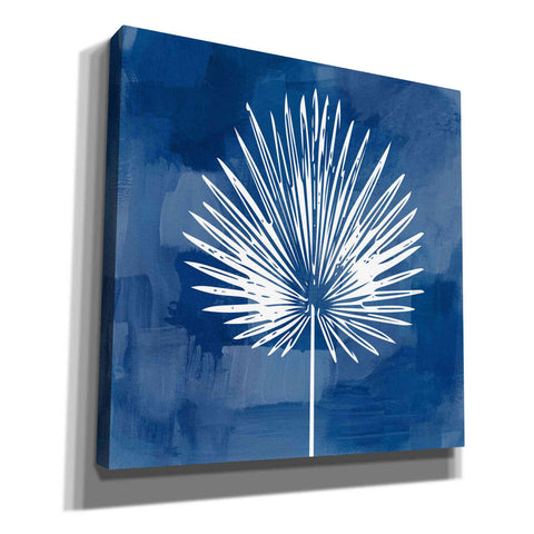Image of 'Painted Sky Palm Leaf' by Linda Woods, Canvas Wall Art