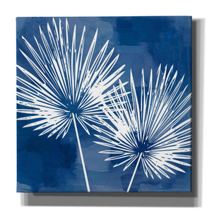 'Painted Sky Palms' by Linda Woods, Canvas Wall Art