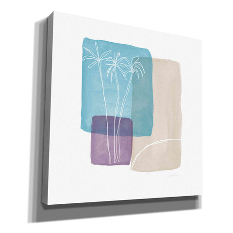 Image of 'Palm Trees And Sand' by Linda Woods, Canvas Wall Art