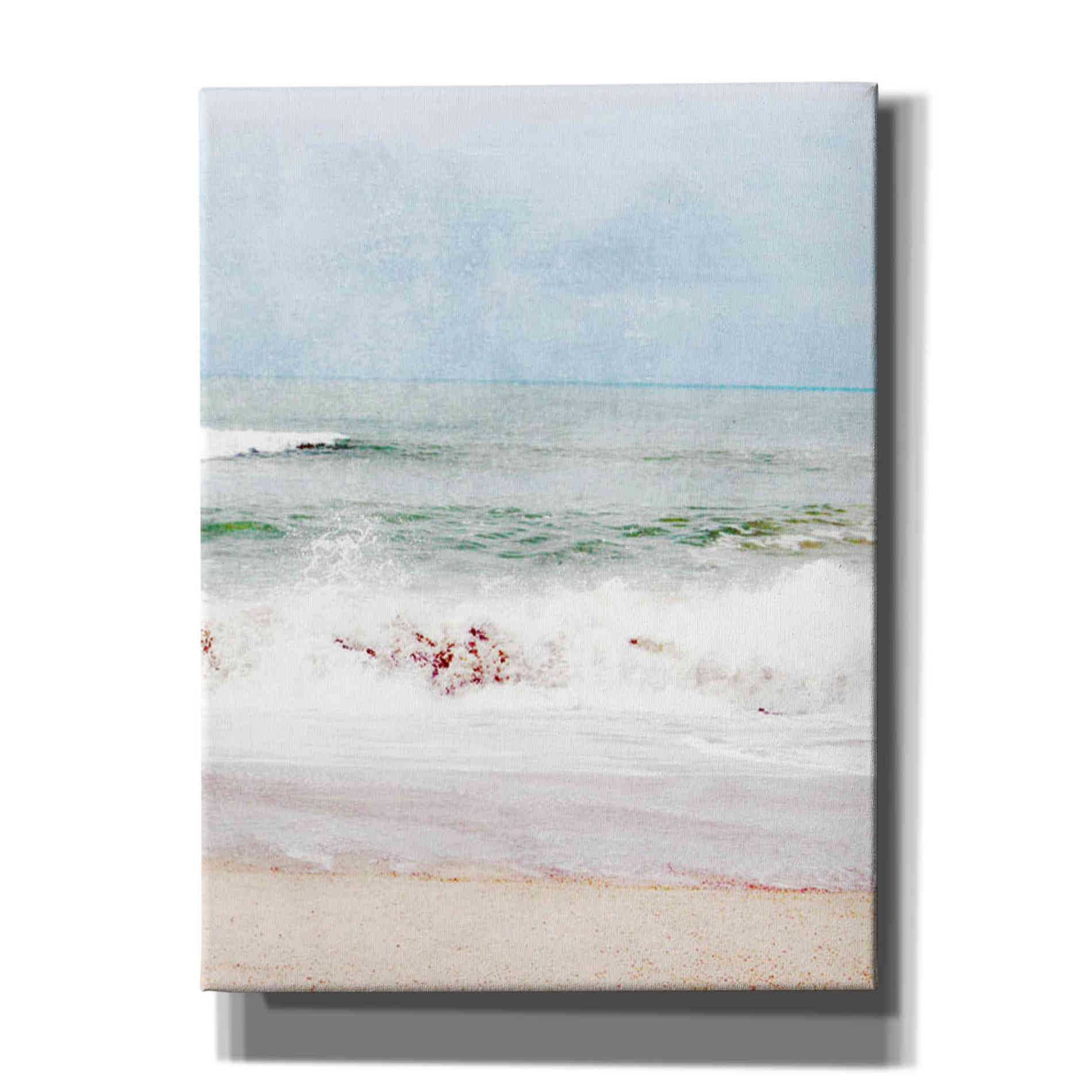 'Pastel Waves' by Linda Woods, Canvas Wall Art