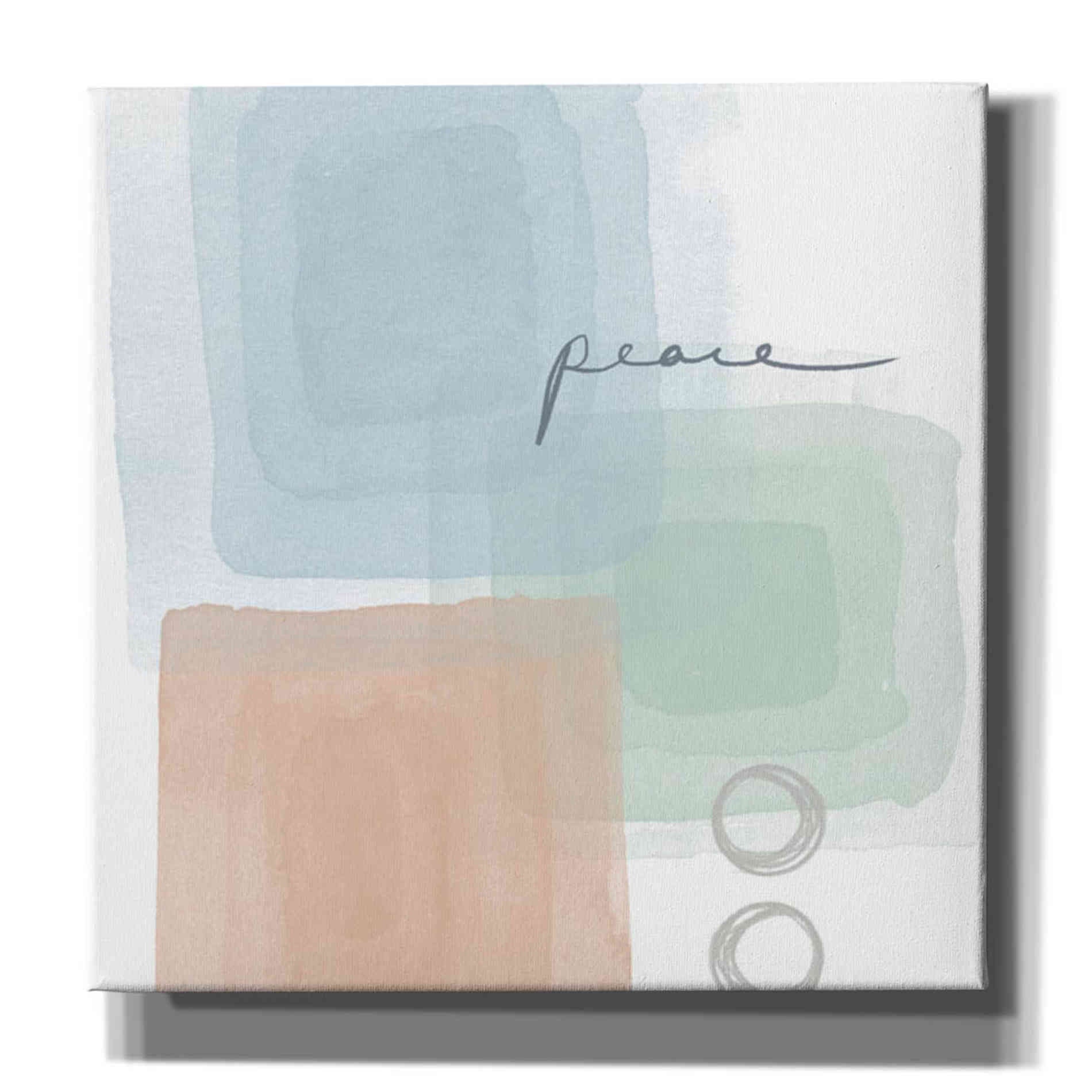 'Peace' by Linda Woods, Canvas Wall Art