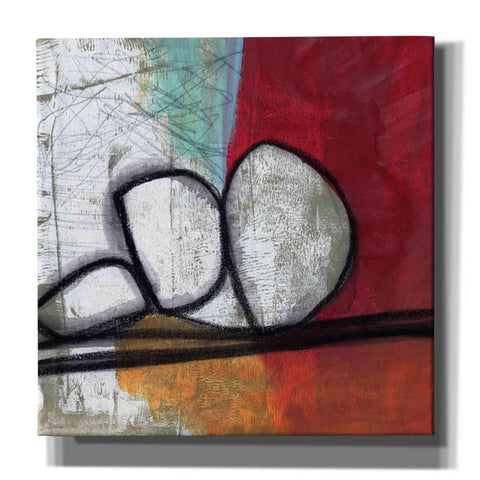 Image of 'Red Abstract' by Linda Woods, Canvas Wall Art