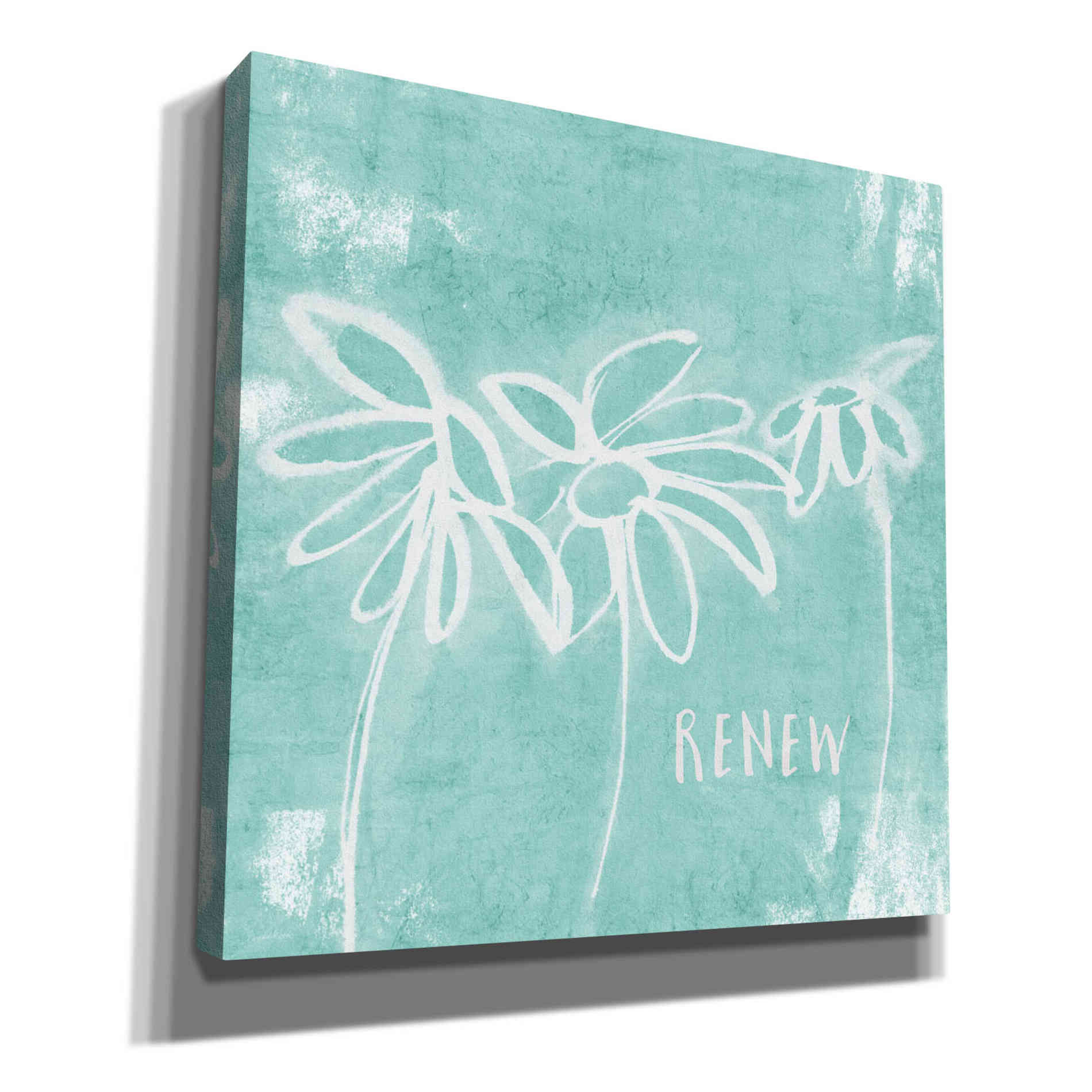 'Renew Mint' by Linda Woods, Canvas Wall Art