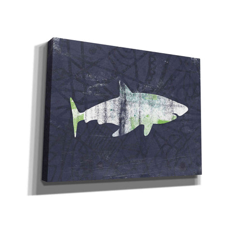 Image of 'Shark I' by Linda Woods, Canvas Wall Art