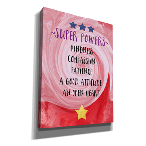 'Super Powers' by Linda Woods, Canvas Wall Art