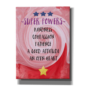 'Super Powers' by Linda Woods, Canvas Wall Art