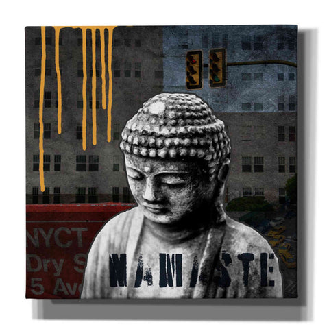 'Urban Buddha III' by Linda Woods, Canvas Wall Art