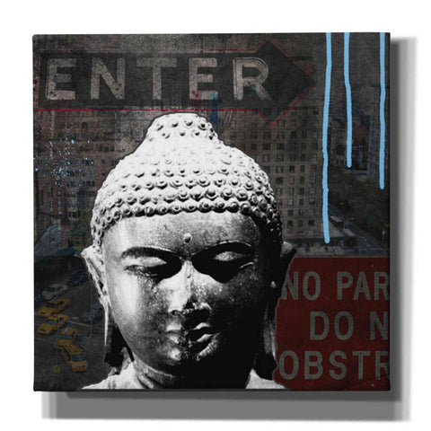 Image of 'Urban Buddha IV' by Linda Woods, Canvas Wall Art
