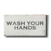 'Wash Your Hands' by Linda Woods, Canvas Wall Art