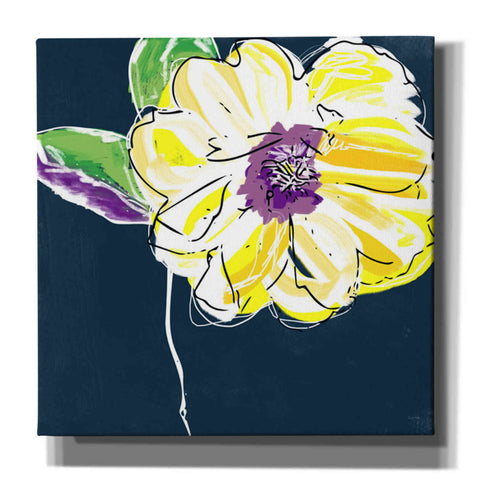 Image of 'Yellow Rose' by Linda Woods, Canvas Wall Art