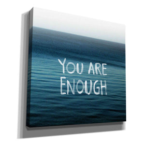 'You Are Enough' by Linda Woods, Canvas Wall Art