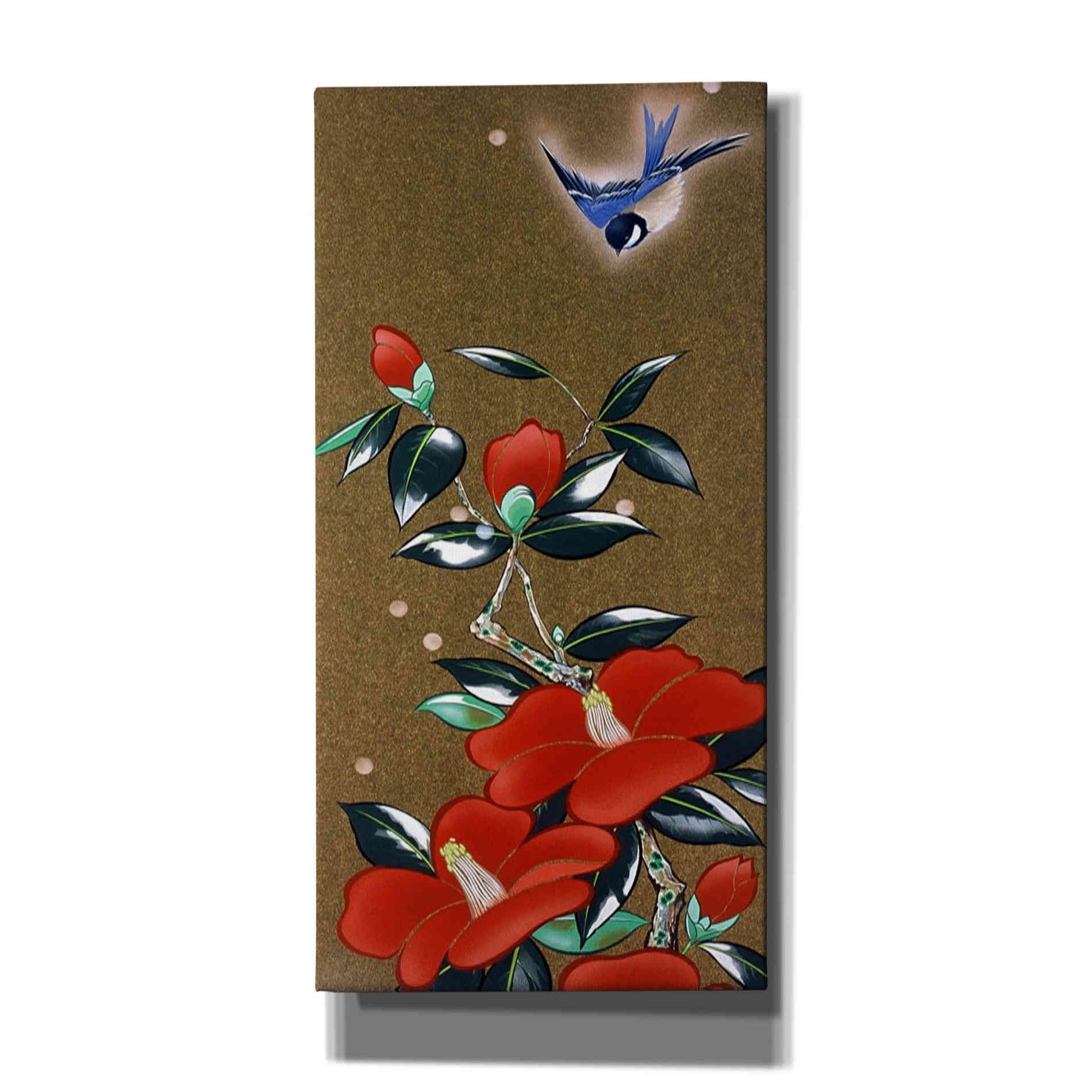 'Camellia R' by Zigen Tanabe, Giclee Canvas Wall Art