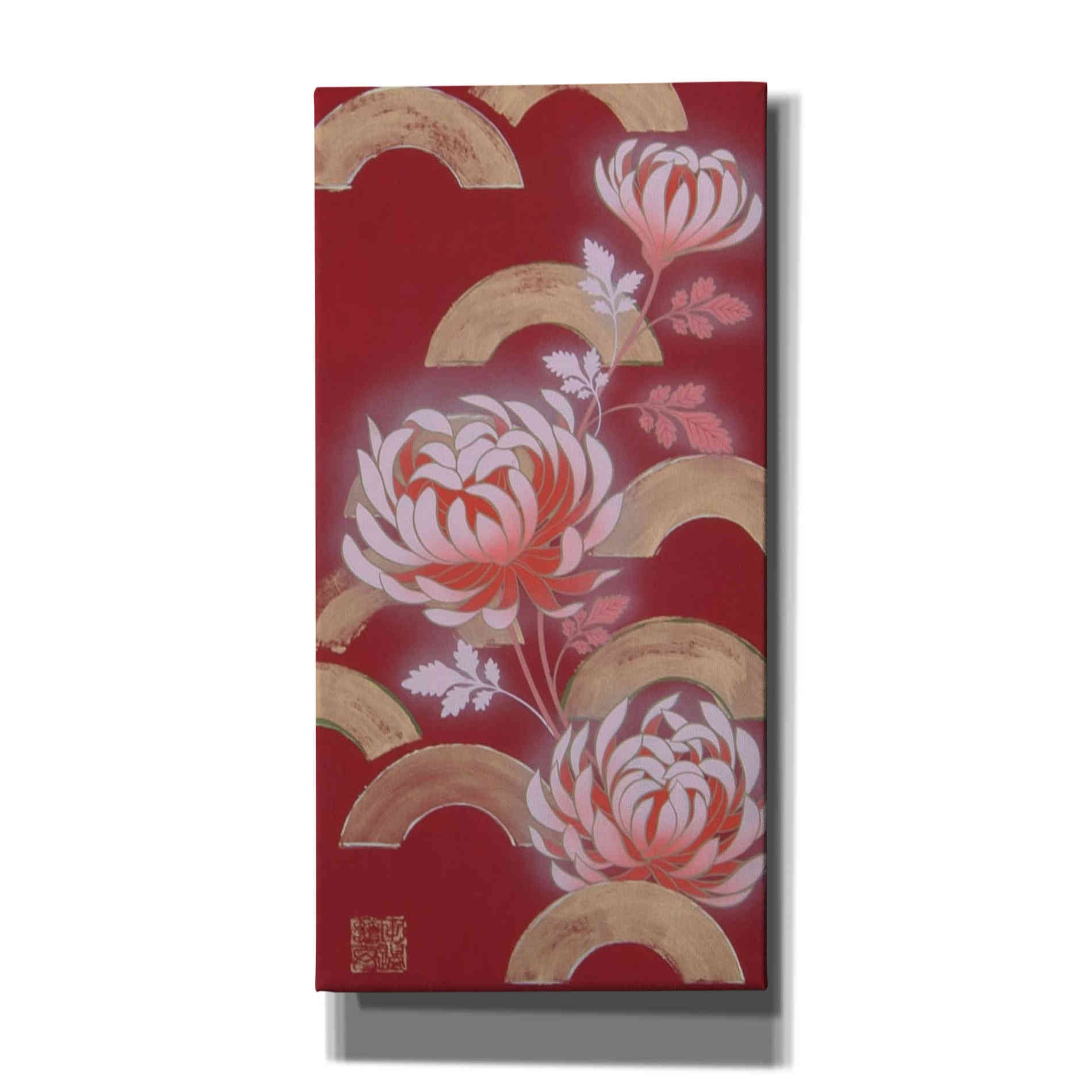 'Chrysanthemum I' by Zigen Tanabe, Giclee Canvas Wall Art