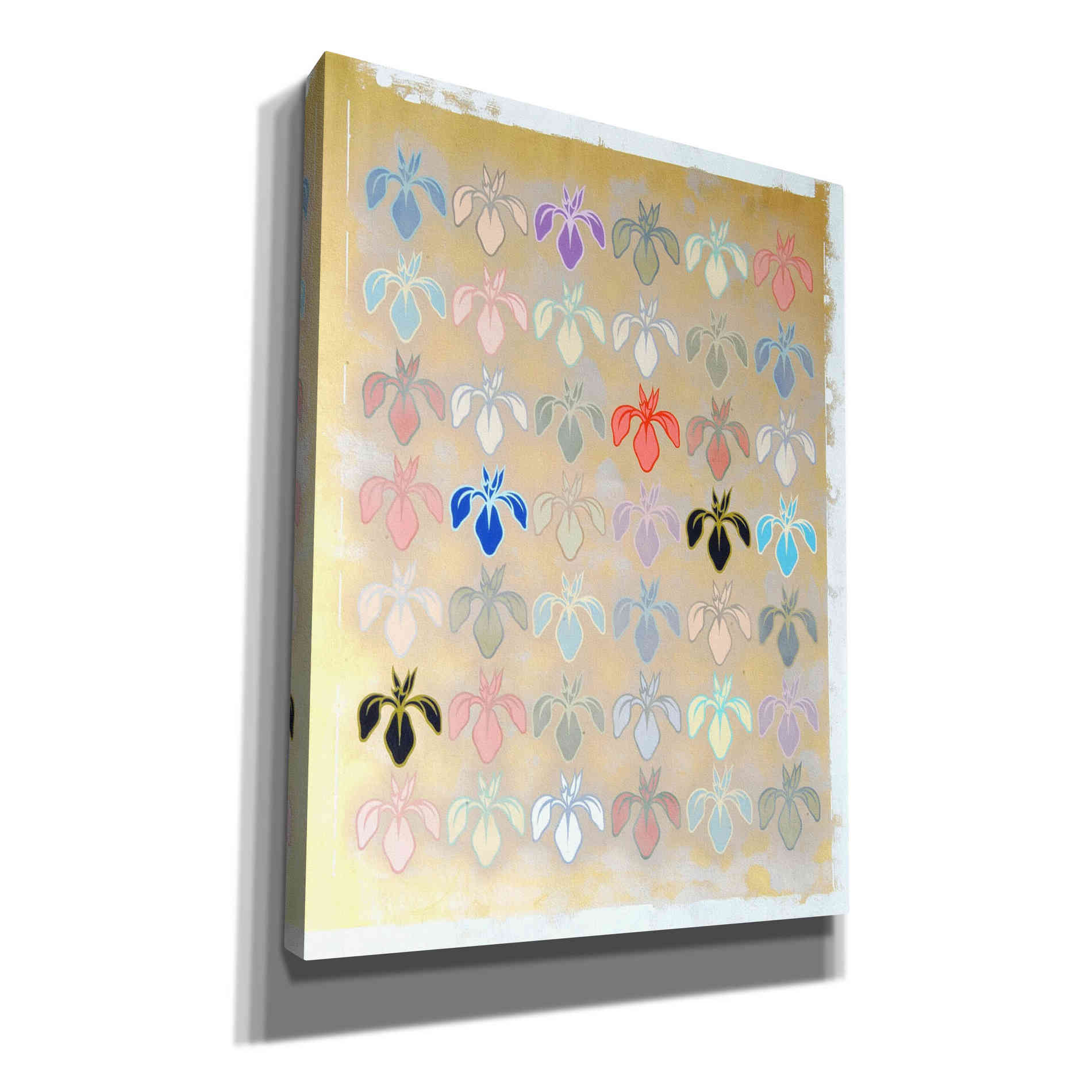 'Iris Mark' by Zigen Tanabe, Giclee Canvas Wall Art